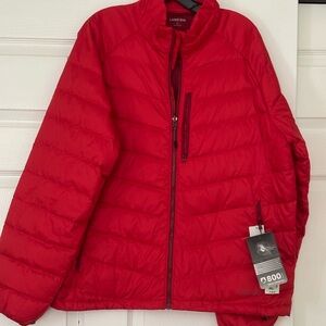Lands' End Men’s Down Jacket. NWT